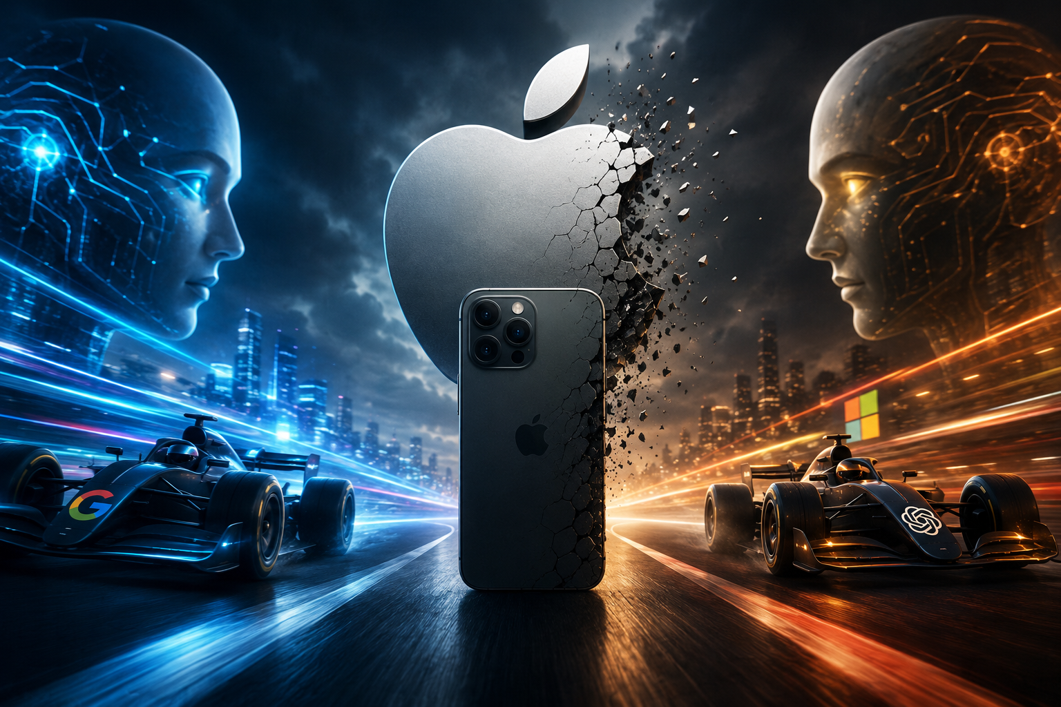 Apple Ficou Para Trás na Corrida da IA? O Futuro do iPhone Está em Risco?